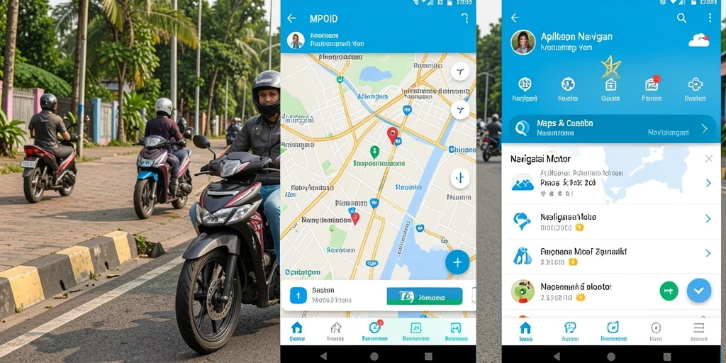 Tampilan antarmuka MPOID dengan fitur navigasi motor yang jelas.