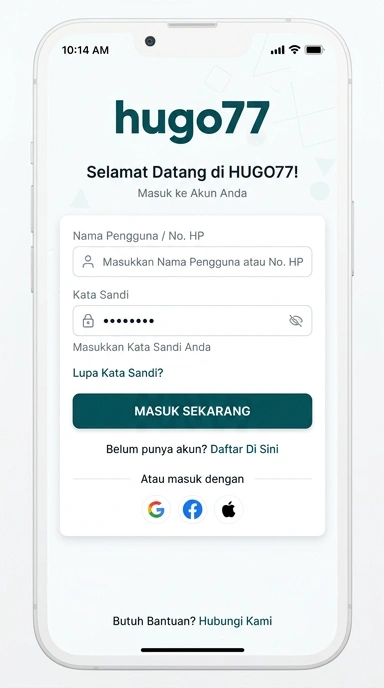 Panduan Masuk Akun hugo77 untuk Pengguna Android